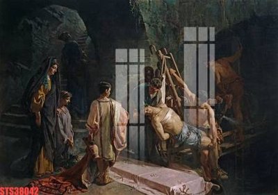 File in ấn Tranh sơn dầu phương tây tổng hợp STS38042 (bản gốc) sắc nét