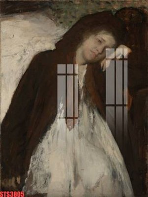 Download file gốc Tranh sơn dầu phương tây tổng hợp STS3805 (in mica) trang trí