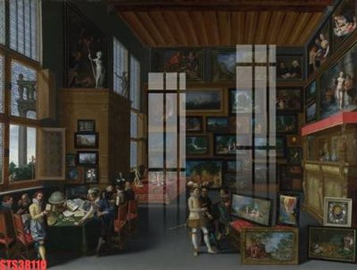 File PSD Tranh sơn dầu phương tây tổng hợp STS38110 (bản gốc) độ phân giải cao