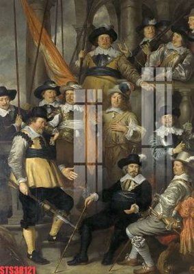 File tranh gốc Tranh sơn dầu phương tây tổng hợp STS38121 (bản quyền) file PSD