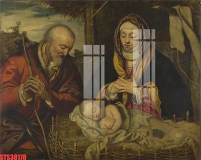 File ảnh Tranh sơn dầu phương tây tổng hợp STS38178 (gốc) in Hiflex