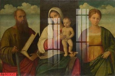 Tải file gốc Tranh sơn dầu phương tây tổng hợp STS38358 (in không vỡ ảnh)