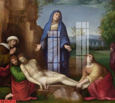 File tranh Tranh sơn dầu phương tây tổng hợp STS38385 (bản gốc) treo tường