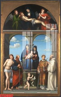 Chi tiết file tranh tráng gương Tranh sơn dầu phương tây tổng hợp STS38387 (ảnh gốc)