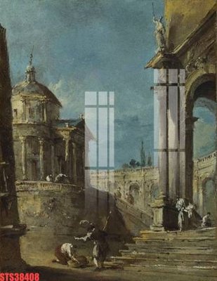 File in ấn cao cấp Tranh sơn dầu phương tây tổng hợp STS38408 (file gốc)