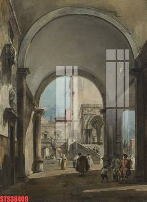 File tranh Tranh sơn dầu phương tây tổng hợp STS38409 (gốc) phong cách tối giản