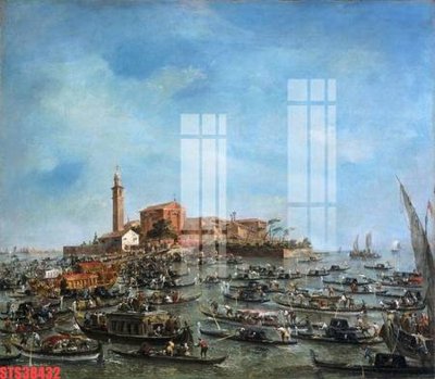 File tranh Tranh sơn dầu phương tây tổng hợp STS38432 (gốc) in trên kính