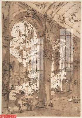 File tranh Tranh sơn dầu phương tây tổng hợp STS38435 (ảnh gốc) cho in ấn kỹ thuật số