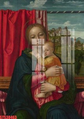 File ảnh Tranh sơn dầu phương tây tổng hợp STS38463 (gốc) dùng in Pano