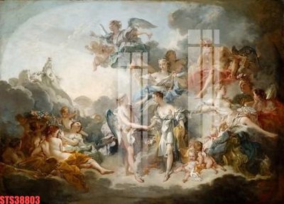 Tải về file gốc Tranh sơn dầu phương tây tổng hợp STS38803 (chuẩn in ấn)