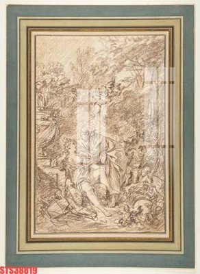 File gốc Tranh sơn dầu phương tây tổng hợp STS38819 (PNG) trong suốt (transparent)