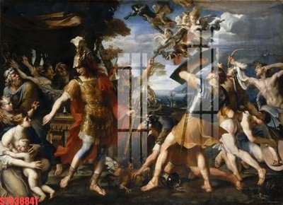 Tải file Tranh sơn dầu phương tây tổng hợp STS38841 (ảnh gốc) file TIFF