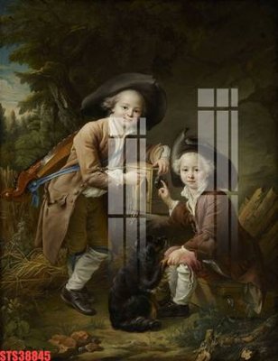 File tranh quảng cáo Tranh sơn dầu phương tây tổng hợp STS38845 (download file gốc)