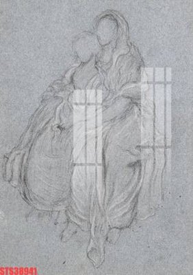 Download file gốc Tranh sơn dầu phương tây tổng hợp STS38941 (in mica) trang trí