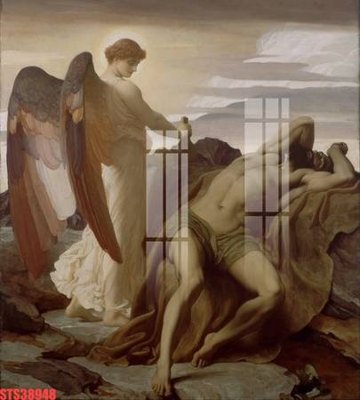 File in trần Tranh sơn dầu phương tây tổng hợp STS38948 (file gốc) xuyên sáng