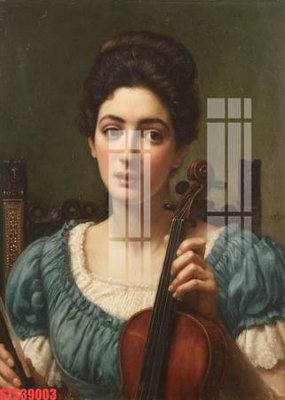 File gốc Tranh sơn dầu phương tây tổng hợp STS39003 (in mica) làm quà tặng