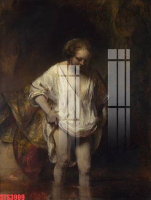 File in mica Tranh sơn dầu phương tây tổng hợp STS3909 (bản gốc) siêu trong