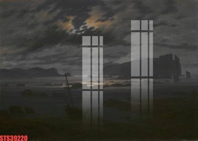 File tranh Tranh sơn dầu phương tây tổng hợp STS39220 (gốc) in film