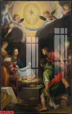 File tranh Tranh sơn dầu phương tây tổng hợp STS3923 (bản gốc) treo phòng ăn