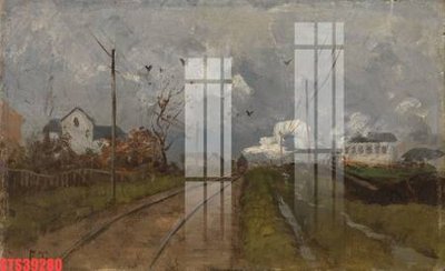 Download file Tranh sơn dầu phương tây tổng hợp STS39280 (gốc) in mica cao cấp