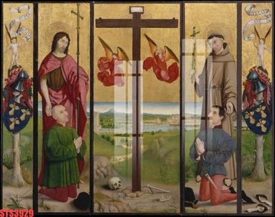 Download file gốc Tranh sơn dầu phương tây tổng hợp STS3929 (in mica) 3D