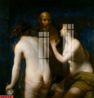 File gốc Tranh sơn dầu phương tây tổng hợp STS39318 (ảnh chi tiết) để in trần