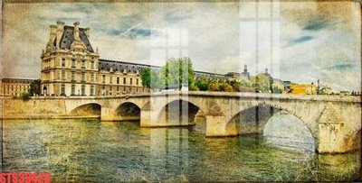 File PSD Tranh sơn dầu phương tây tổng hợp STS39426 (bản gốc) đã tách nền