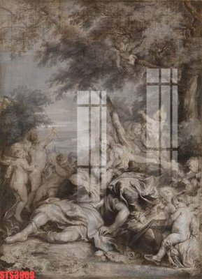 File tranh ảnh gốc Tranh sơn dầu phương tây tổng hợp STS3963 dùng cho in khổ lớn