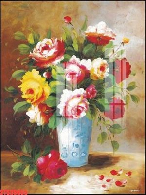 File tranh gốc Tranh sơn dầu phương tây tổng hợp STS39865 chủ đề hiện đại