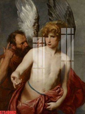 File gốc Tranh sơn dầu phương tây tổng hợp STS40062 (in tráng gương) nghệ thuật