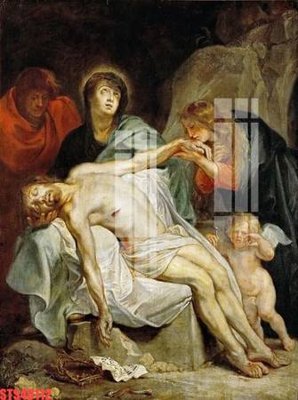 File in trần Tranh sơn dầu phương tây tổng hợp STS40112 (file gốc) hoa văn 3D