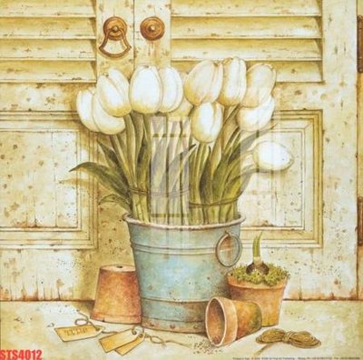 File gốc Tranh sơn dầu phương tây tổng hợp STS4012 (in lụa) hoa văn cổ điển