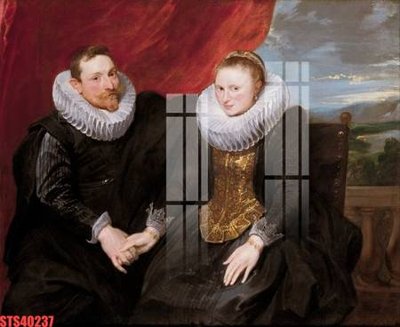 File tranh Tranh sơn dầu phương tây tổng hợp STS40237 (gốc) phong cách tối giản