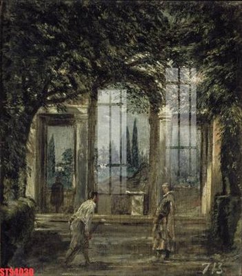 File PSD Tranh sơn dầu phương tây tổng hợp STS4030 (gốc) cho in quảng cáo