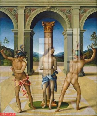 File in trần Tranh sơn dầu phương tây tổng hợp STS40314 (bản gốc 3D) sống động