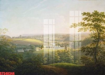 File tranh Tranh sơn dầu phương tây tổng hợp STS40344 (ảnh gốc) in trần nhà