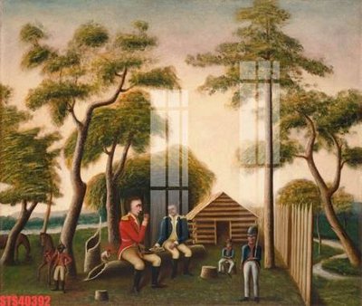 File tranh Tranh sơn dầu phương tây tổng hợp STS40392 (ảnh gốc) in trần xuyên sáng