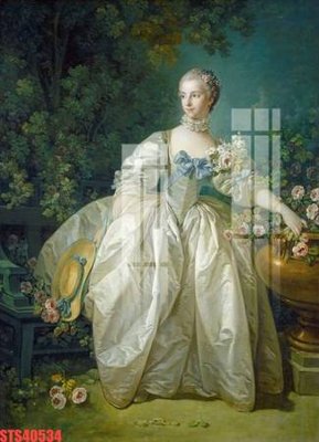 Tệp tin gốc Tranh sơn dầu phương tây tổng hợp STS40534 (dùng cho in ấn) chuyên nghiệp