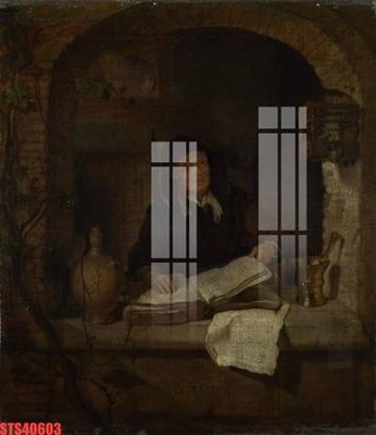 File in trần Tranh sơn dầu phương tây tổng hợp STS40603 (bản gốc) trời sao