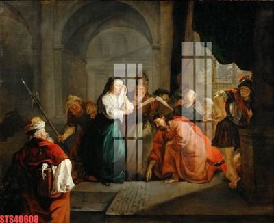 File in ấn Tranh sơn dầu phương tây tổng hợp STS40608 (bản gốc) sắc nét