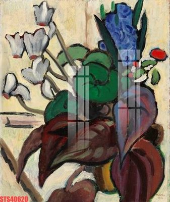 File gốc Tranh sơn dầu phương tây tổng hợp STS40620 (in tráng gương) hiện đại