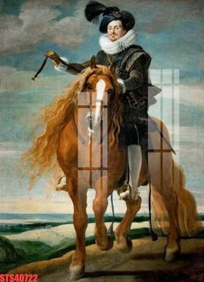 File tranh gốc in trần nhà Tranh sơn dầu phương tây tổng hợp STS40722 3D