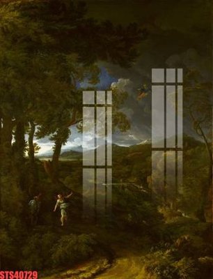 File tranh Tranh sơn dầu phương tây tổng hợp STS40729 (ảnh gốc) không bị mờ