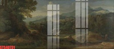 File tranh Tranh sơn dầu phương tây tổng hợp STS40731 (bản gốc) treo phòng ăn