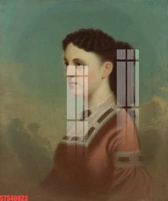 File tranh in trần 3D Tranh sơn dầu phương tây tổng hợp STS40823 (ảnh gốc)