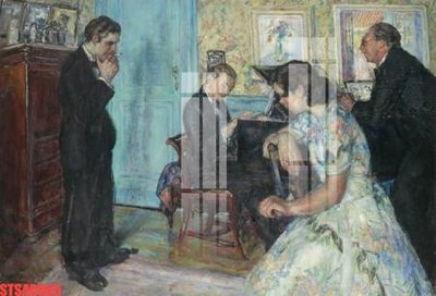 Download file Tranh sơn dầu phương tây tổng hợp STS40865 (gốc) cho xưởng in