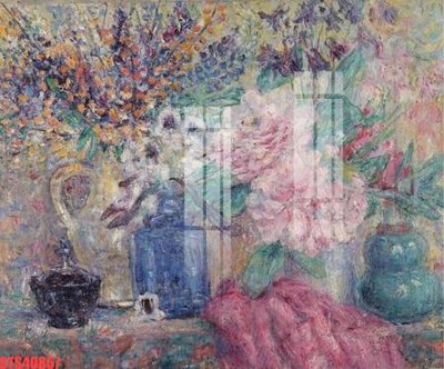 File in mica Tranh sơn dầu phương tây tổng hợp STS40867 (bản gốc) làm vách ngăn