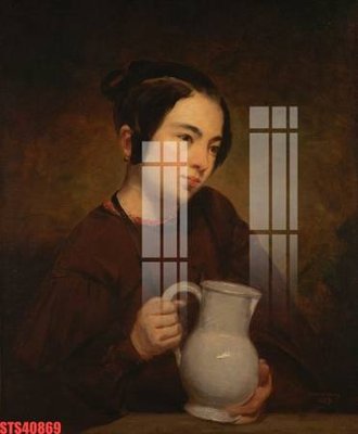 File gốc Tranh sơn dầu phương tây tổng hợp STS40869 (ảnh chi tiết) để in trần