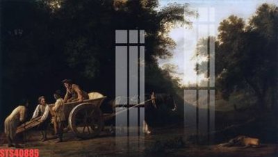 File gốc in ấn Tranh sơn dầu phương tây tổng hợp STS40885 chuẩn màu CMYK