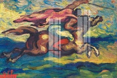 File PSD Tranh sơn dầu phương tây tổng hợp STS40899 (gốc) tách lớp chi tiết